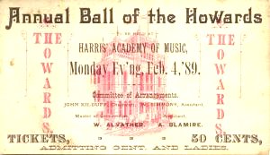 Ball of the Howards Academy of Music Baltimore