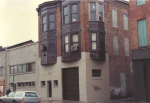 1980's view of the Aladdin Theatre Baltimore