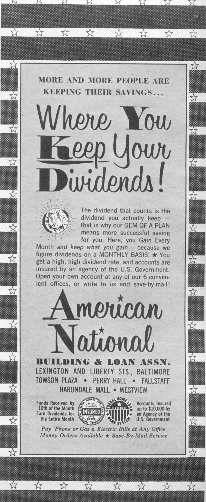 American National Bank Baltimore