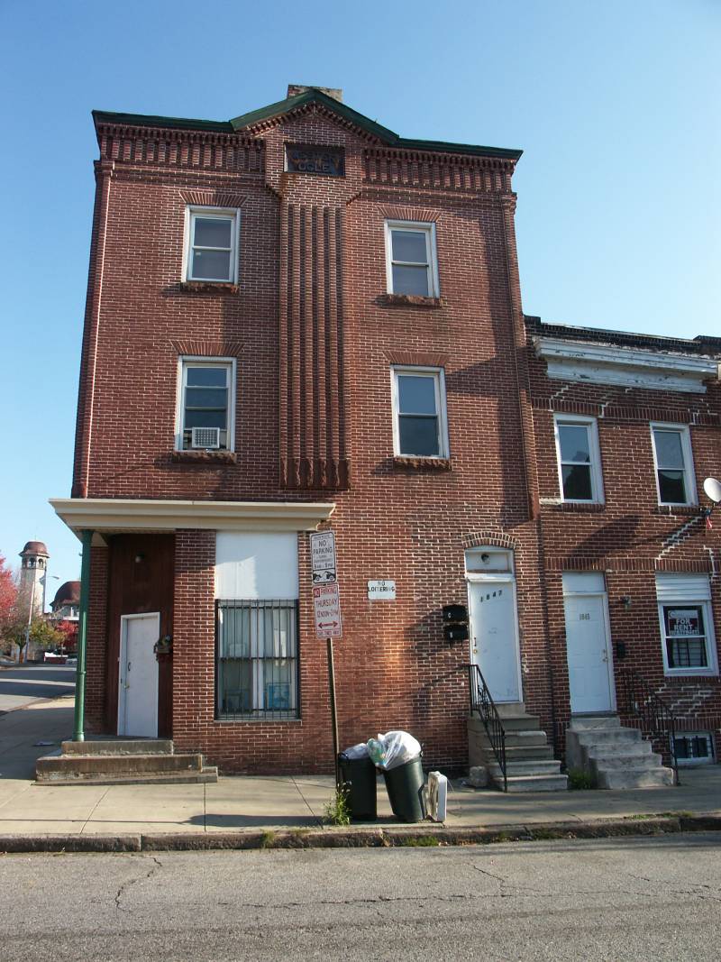 Baltimore's Westerogle Building Druid Hill avenue 2008