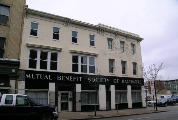 Mutual Bebefit Society Building Baltimore