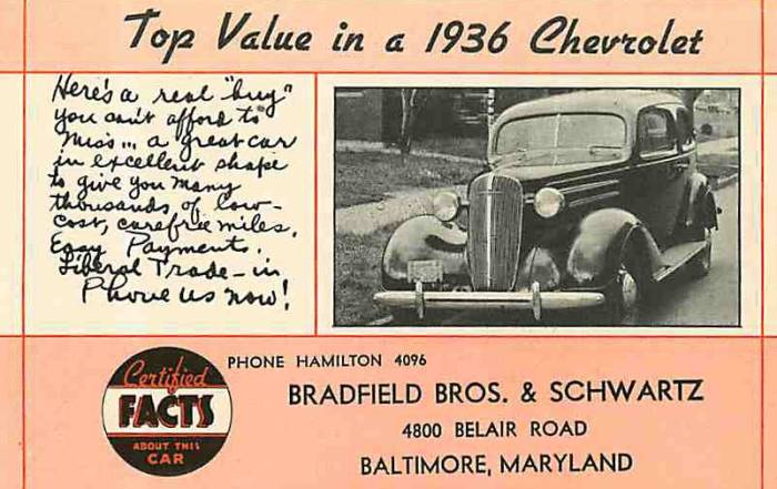 Bradford Brothers Chevrolet