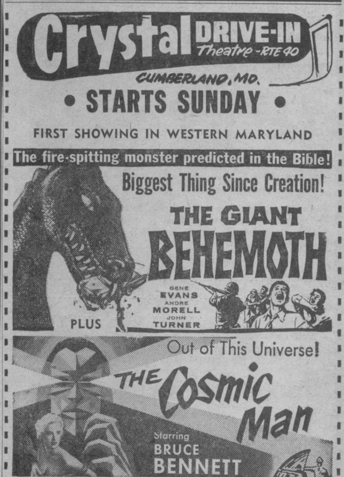 Crystal Drive In Maryland