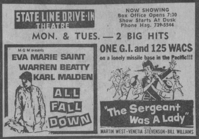 State Line Drive In
                Maryland