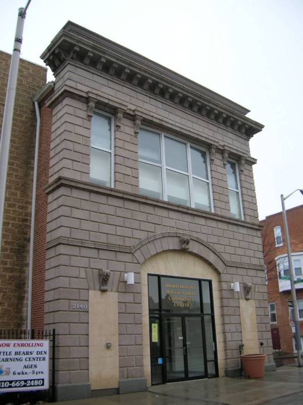 Baltimore Firehouse Mcculloh and Gold