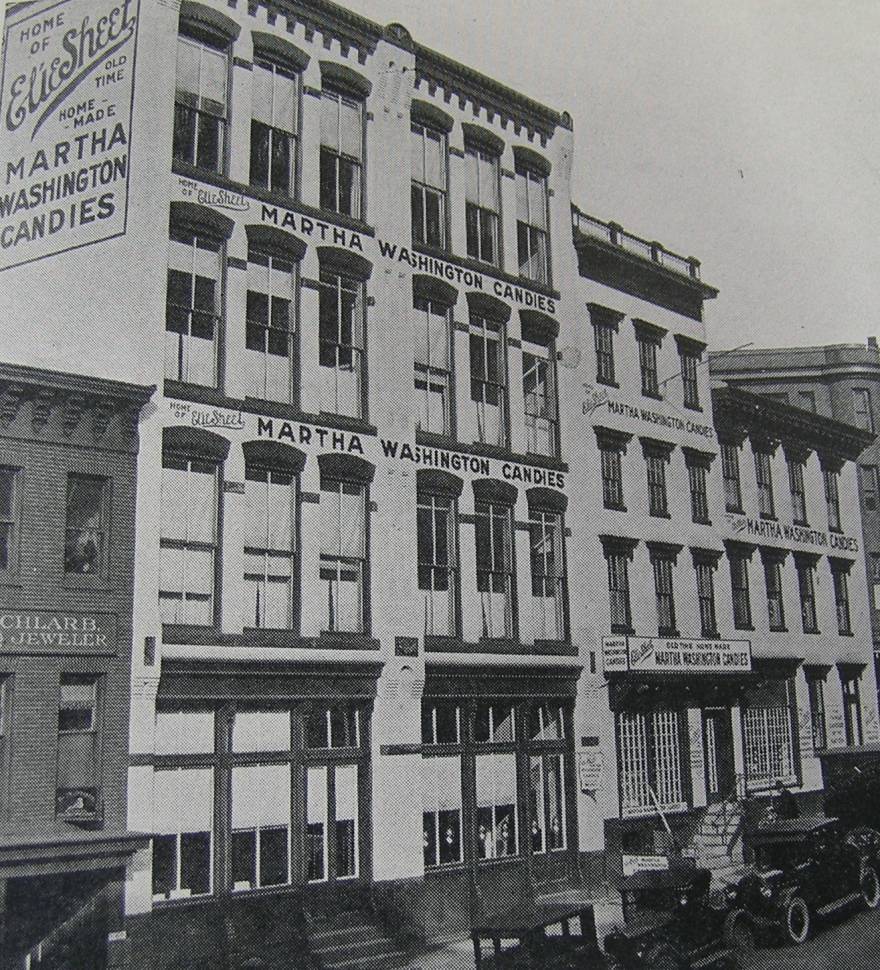 Martha Washington Candy Co 210 North Liberty Street Baltimore