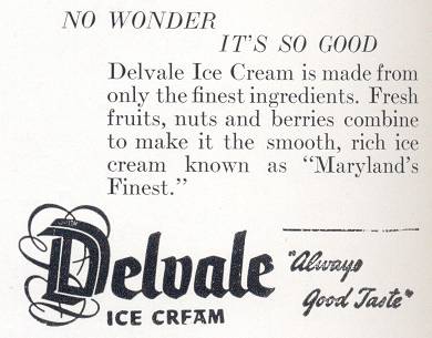 Delvale Ice Cream Baltimore