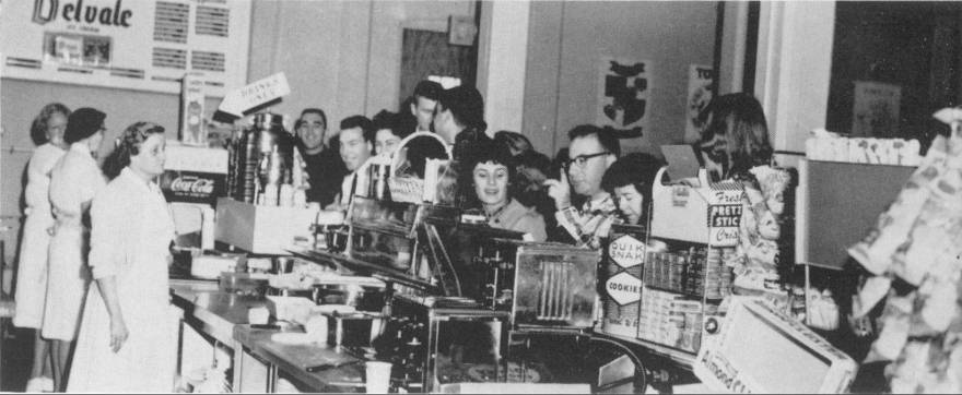 Towson College And Delvale Ice Cream 1961'