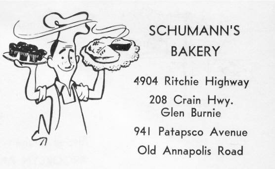 Schumann's Bakery Baltimore