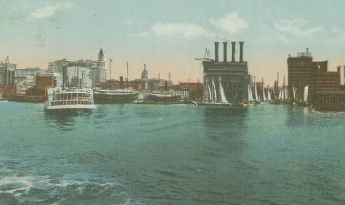 Baltimore Harbor steamboats