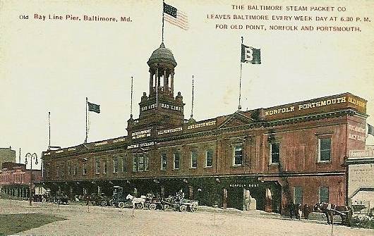 Old
              Bay Line Baltimore Harbor