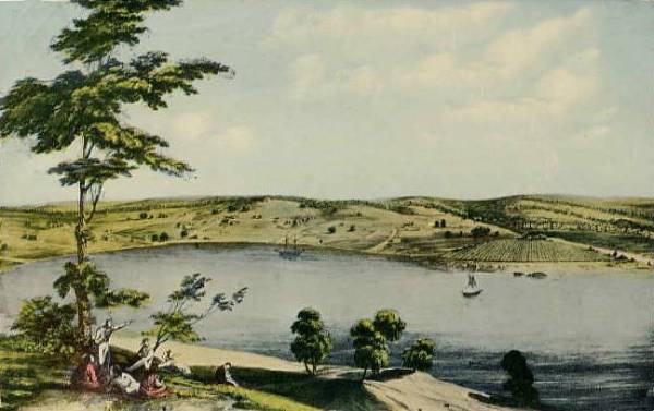 Very
              early drawing of Baltimore