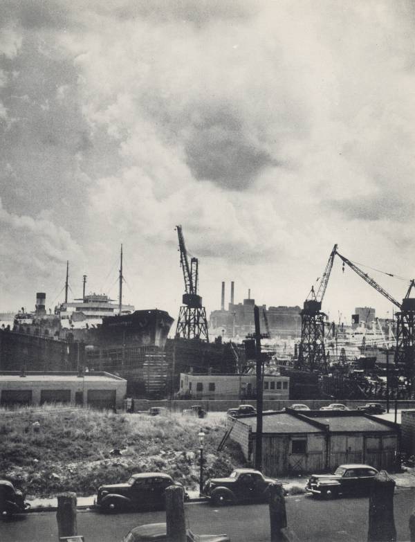 Baltimore Key Highway shipyards