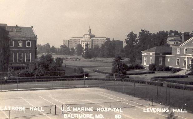 Marine
              Hospital, Wyman Park Drive, Baltimore
