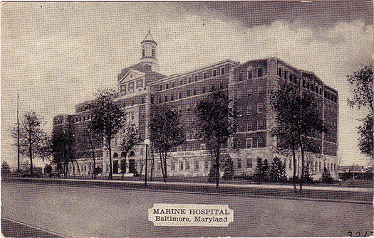 Marine
              Hospital, Baltimore