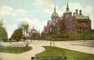 Johns
                Hopkins Hospital, Broadway, Baltimore