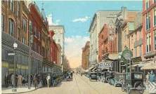 postcard view of the New 1920's