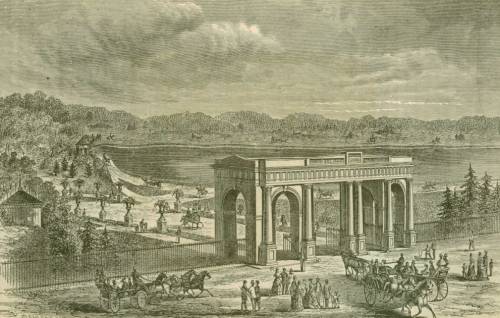 Druid Hill Park Entrance 1873