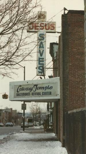Roxy Theatre Baltimore 1980s