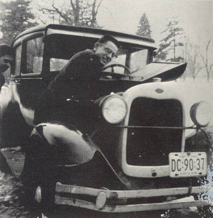 1961 Boys Latin Student with hot rod Baltimore