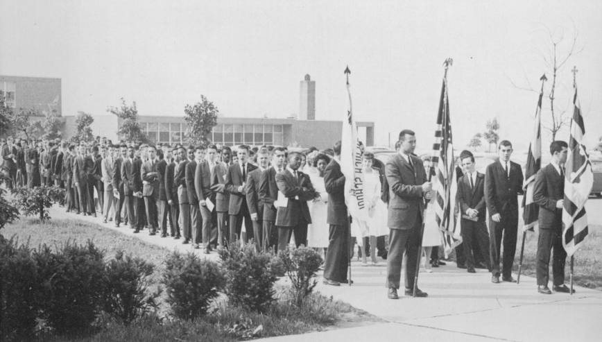 Baltimore's Edmondson High School Graduation 1960