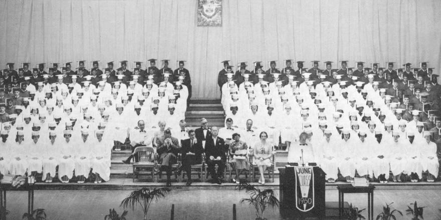 Baltimore's Edmondson High School 1960