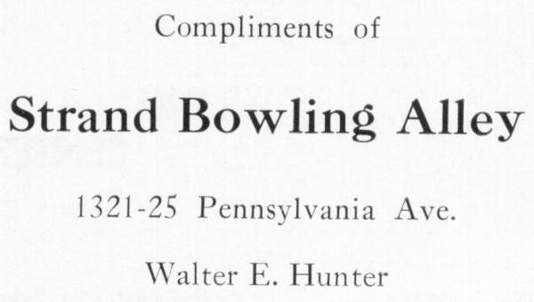 Strand Bowling Center Baltimore