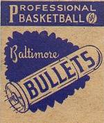 Baltimore Bullets, professional basketball