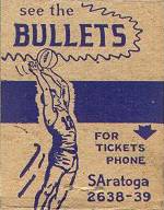 Baltimore Bullets, professional basket ball