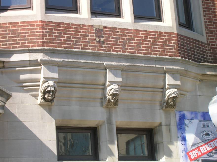 Three stone heads
                  Baltimore