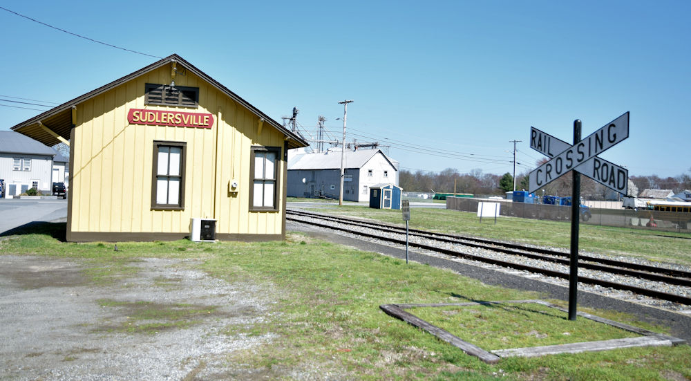 Sudlersville Maryland Train Station