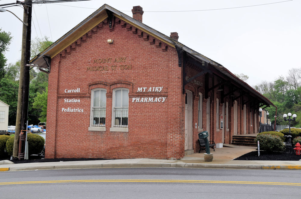 Mt Airy Maryland Train
                Station
