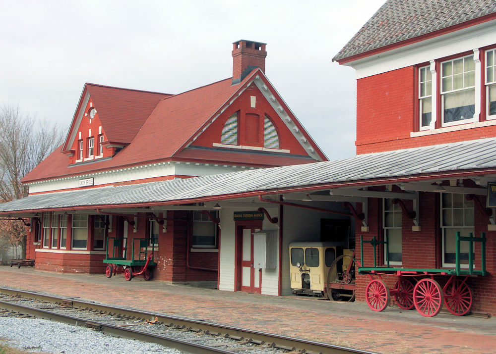 Union Bridge Maryland Train
                station