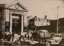 Walbrok Savings bank , Baltimore, 1940's bank
                robbery