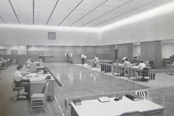 Baltimore bank interior