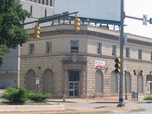 Baltimore bank building North and Charles Street