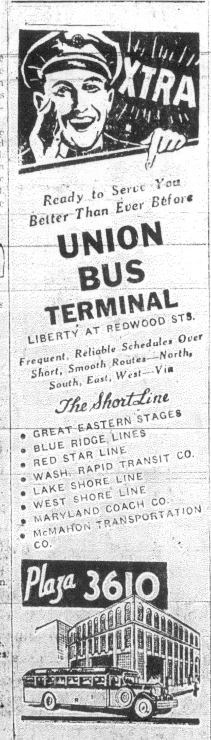 Union Bus Terminal Ad