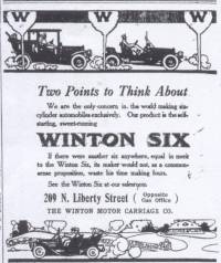 BATIMORE
              Car Ad 1909