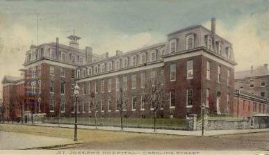 St Joseph Hospital, Baltimore North Caroline
                Street