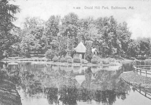 Druid hill Boat Lake baltimore