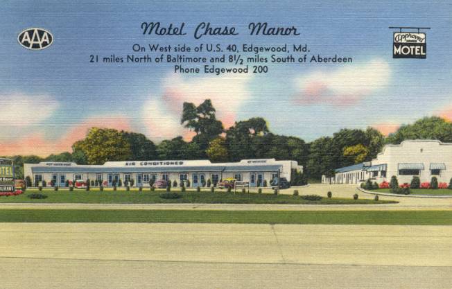 Chase Manor Motel Edgewood Maryland