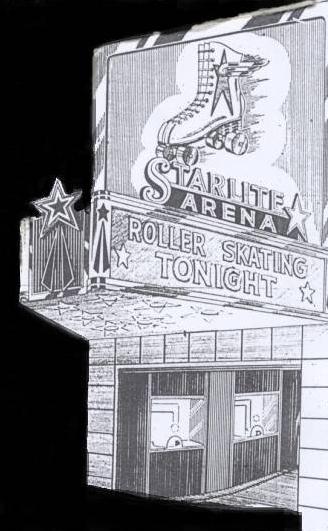 Starlite Arena Baltimore roller skating rink
                Pennsylvania Avenue