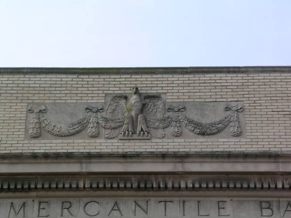 Mercantile Building, West Baltimore Stone Eagle