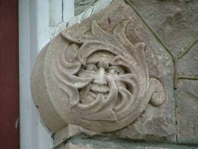 Baltimore stone doorway