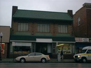 2004 view of Arcade Theater Hamilton Baltimore
              Harford Rd