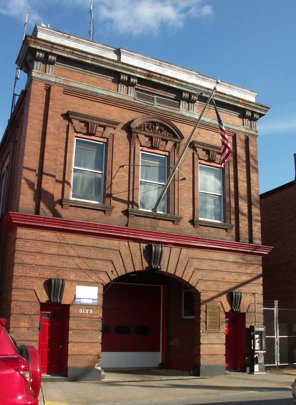 Baltimore firehouse Greenmount Avenue