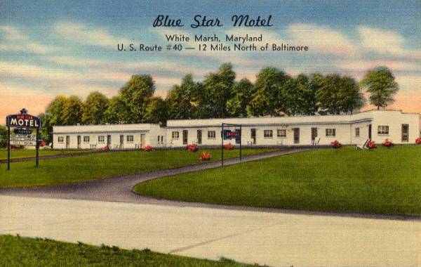 Maryland motels 1940s 1950s history kilduffs