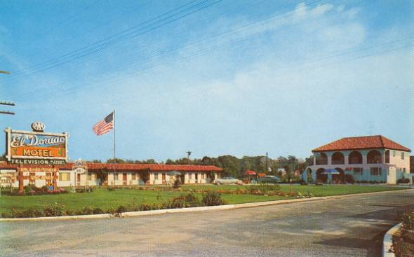 El Dorado Motel Edgewood Maryland Rt 40