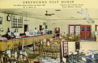 Greyhounnd Post House Habvre de Grace Maryland