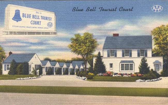 lue Bell Tourist Court Aberdeen Maryland